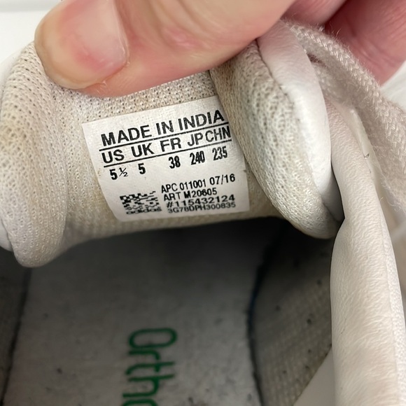 Adidas Stan Smith Men’s Sneakers White/Green 5.5 - Picture 7 of 8